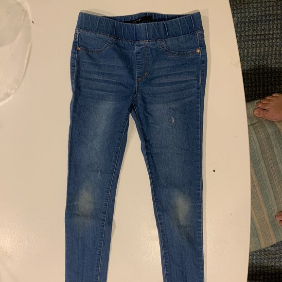 Joe's Jeans Denim Pull on Leggings Girls Size 12 - Picture 3 of 5